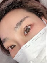 アイブロウラミネートxメイクリフトカール