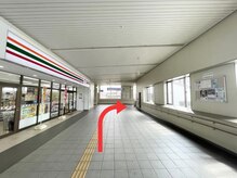 ミニョン(mignon)/【道案内】2．直進し右へ