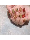 紅葉ネイル★