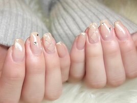 キルティングネイル/冬ネイル