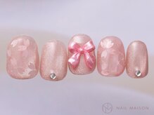 ネイルメゾン 渋谷店(NAIL MAISON)/さくらリボンちゅるんマグ￥7500