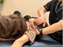 そまのやの雰囲気(首肩のストレッチ)