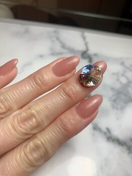 スワロフスキーでビックビジュー