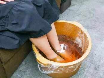 ヒーリング 大橋/オプションの足湯メニュー