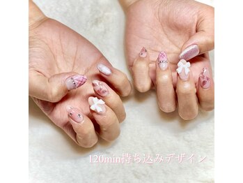 120min 持ち込みネイル