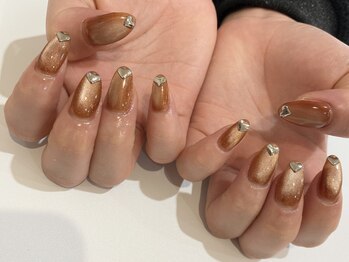 プラス サード(Plus 3rd)/マグネットネイル by wakana.s