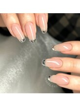 エムネイル ブランチ(Mネイル branch)/maeda.ガラスフレンチネイル