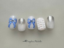 アンジェリカミッシェル 大阪ベイタワー店/フルオーダーコースリボンネイル