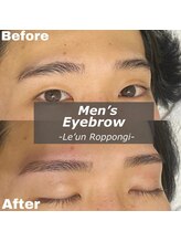 ルアン 表参道店/メンズ美眉毛スタイリング