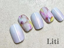 リティ(Liti)/No.109 Art(A) 春色インクネイル