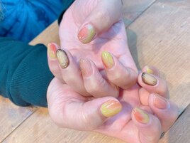 マグネットネイル/秋ネイル