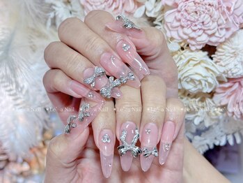レアネイル 渋谷店(Le’a nail)/リボンパーツつけ放題☆