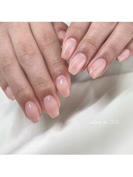 サロンドウイ(salon de OUI)/グラデーションネイル