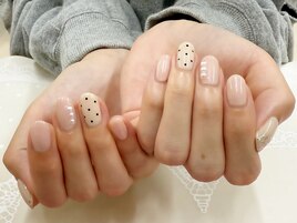 ブラックドット☆定額デザイン