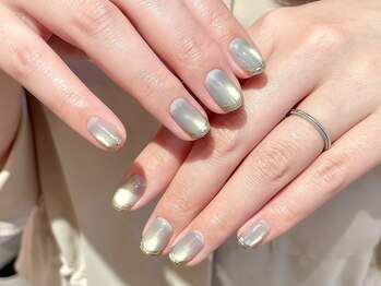 カノアネイルプレイス(KANOA nail place)/マグネット×ミラー