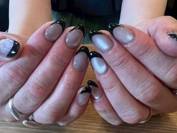 ラベード バイ ジョジョ(LOVEED by JOJO)/マグネットネイル#フレンチ