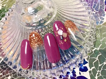 ネイルサロン カラーエイト(Nailsalon COLOR.8)/秋カラー・ワンカラー・シェル