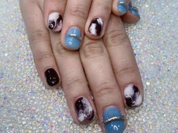 ユメ(YUME)/カフェオレネイル