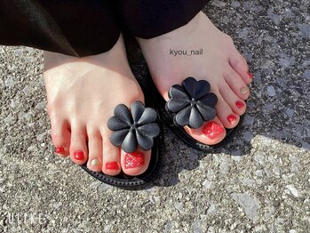 キョウネイル(kyou_nail)/フットネイル