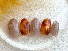 ウィスプ(WHISP)/べっこうネイル/パラジェル込み