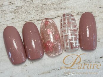 パリュール 西荻窪(Parure)/定額Bコース　桜　ツイード