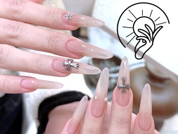 サンネイル 池袋(Sun)の写真/《大人気長さだし★最大4000円割♪》美しいフォルム&トレンドのチップ長さだし!スーパーロング長さ出しも◎