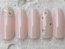 押し花ピンクラメ ¥7000