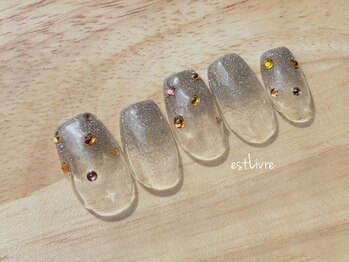 エストリブレ(estLivre)/ストーンドットネイル