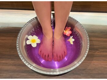 ラックタイ 南越谷店/施術前のステップ