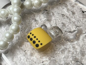 スパイス ネイルズ アンド スパ 玉川高島屋SC店(SPICE NAILS&SPA)/【フット】親指アート ¥9900