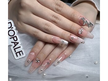 ドパルネイル 上野(DOPALE.Nail)/チップ長さ出し持ち込みデザイン