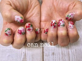 ペイントお花ネイル♪