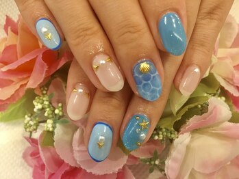 プラハネイル(+HER 美甲)/ドロップアート