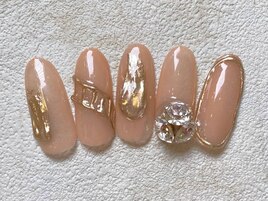 ナチュラルアクセサリーネイル