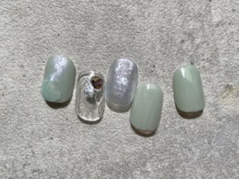 オーロラニュアンスネイル