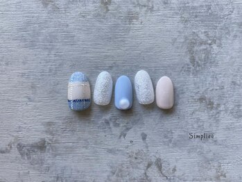 シンプリー ネイルアンドアイラッシュ 祖師谷大蔵店(Simpliee Nail&Eyelash)/ブランケットネイル