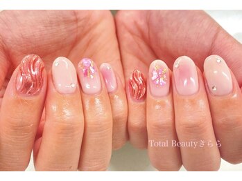 ネイルサロン きらら 藤沢本店/トレンドミックスネイル