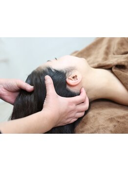 ヘッドスパで癒されたい