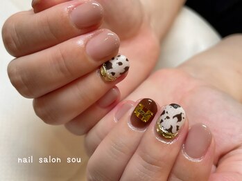 ソウ 西梅田店(Sou)/ニュアンスネイル