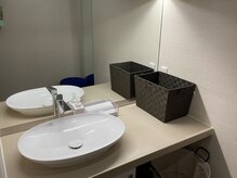 スポーツ総合治療院アクト 学芸大学店(ACT)の雰囲気（施術後は清潔なパウダールームもご利用いただけます♪）