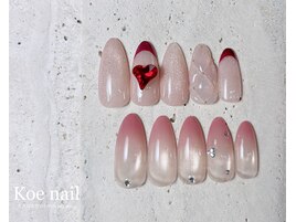 キルティングネイル・フレンチ