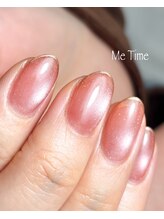 ミータイム(Me Time)/マグネットネイル×ラメライン