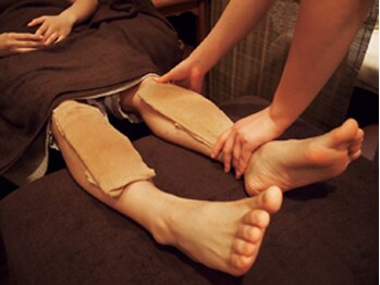 銀座足庵 六本木店/足部生姜温熱法