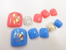 ネイルサロンクイール 宇都宮店(NAIL SALON QUILL)/カラー×オーロラフィルム