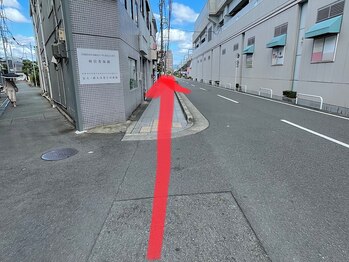 マイン 豊中(Mine)/真っ直ぐ直進(蛍池の方向)