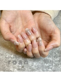 ロアンネイル(roan nail)/千鳥柄