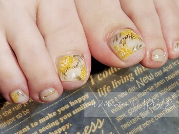 ネイルアンドリラクゼーション マーブル(MARBLE)/フットジェルつけ放題¥7700