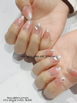 エムズスタイル ネイルバー(M's Style NAIL BAR)/guest nail