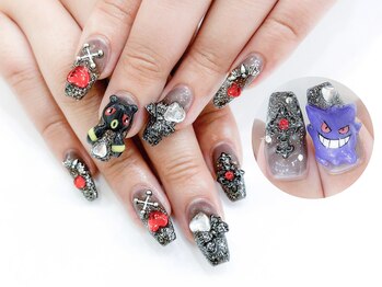 ネイルコレクション ピンク(Nail Collection Pink)/3Dキャラ★ブラッキー・ゲンガー