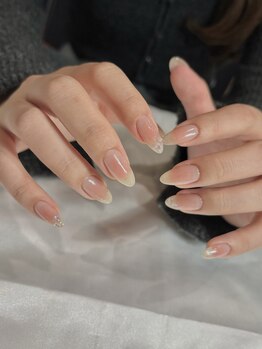 【店内アート/チークネイル】